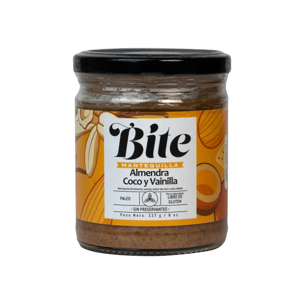Mantequilla de Almendra Coco Vainilla
