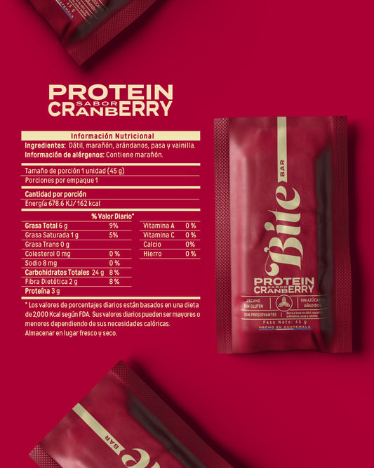 Bite Protein Cranberry
