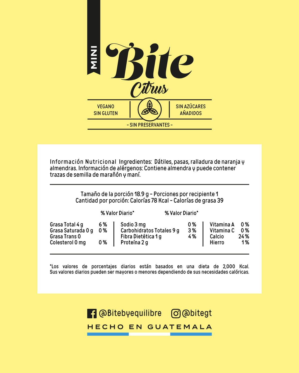 Mini Bite Citrus